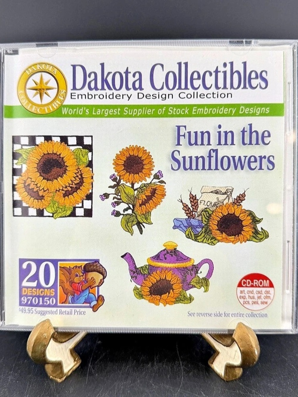 Dakota Collectibles FUN IN THE SUNFLOWERS 970150 20 Designs